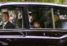 Фото - Принцесса Шарлотта надела черную шляпку на похороны своей прабабушки Елизаветы II