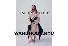 Фото - Хейли Бибер в розовой мини-юбке снялась для нового дропа с брендом Wardrobe.NYC
