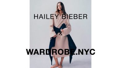 Фото - Хейли Бибер в розовой мини-юбке снялась для нового дропа с брендом Wardrobe.NYC