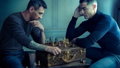 Фото - Криштиану Роналду и Лионель Месси сыграли в шахматы в рекламе Louis Vuitton